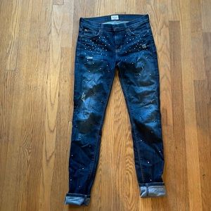 Hudson Nico super skinny midrise Jean size 26